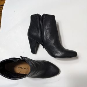 Lucky Brand Black Ankle Boots